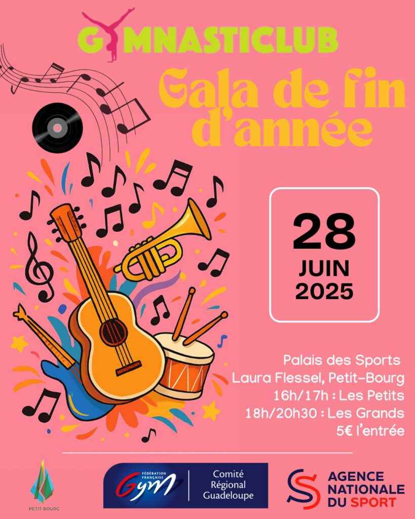 gala gymnastique gymnasticlub 2025 spectacle fin d'année
