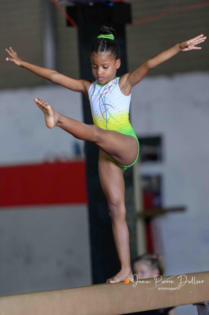 Gymnasticlub compétition GAF poutre Guadeloupe Petit-Bourg 2025